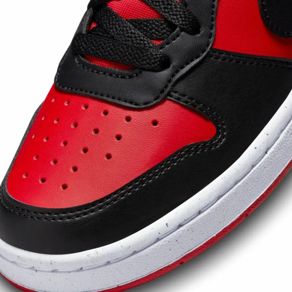 Nike Sneaker<· COURT BOROUGH GS university red-black-white