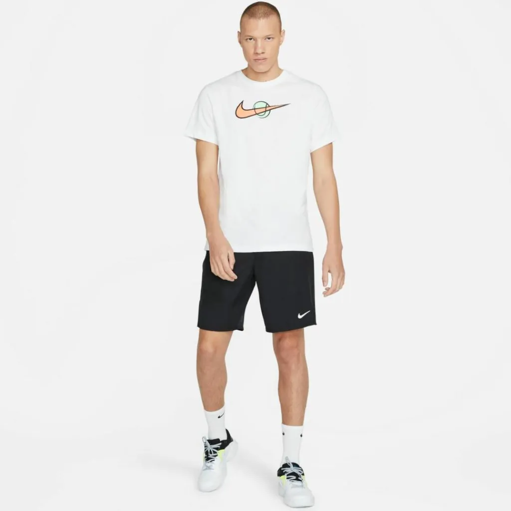 Nike Tennis<· Court Flex Victory black-white