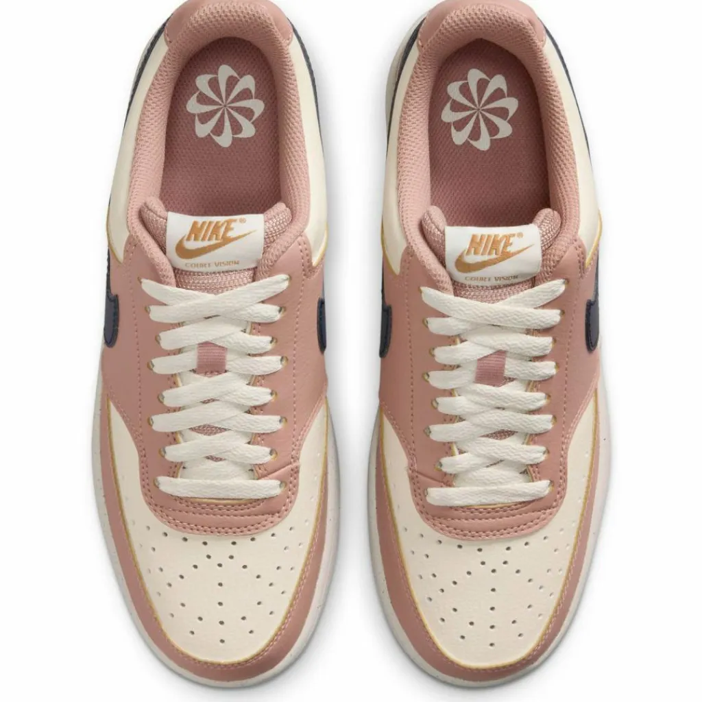 Nike Sneaker<· Court Vision particle pink-midnight navy-pale ivory