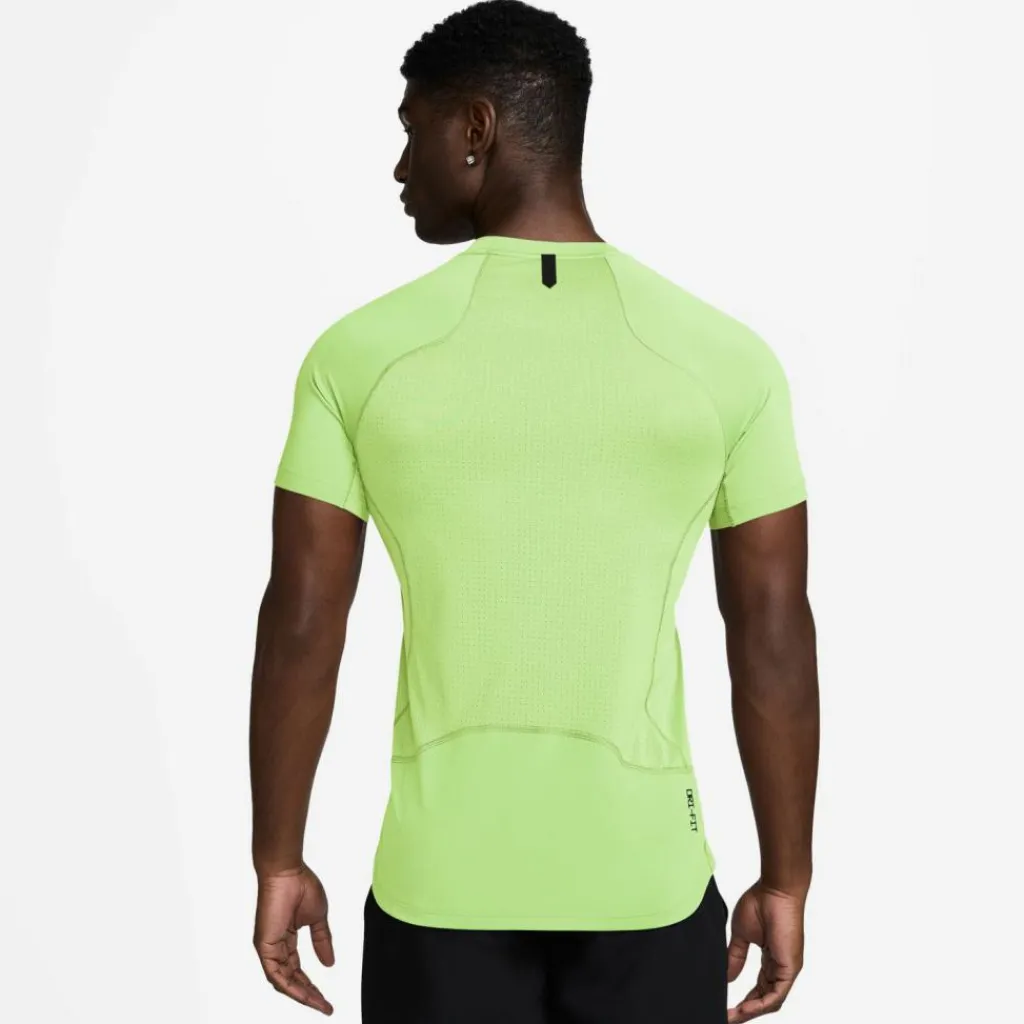 Nike Shirts<· DF lt liquid lime-black