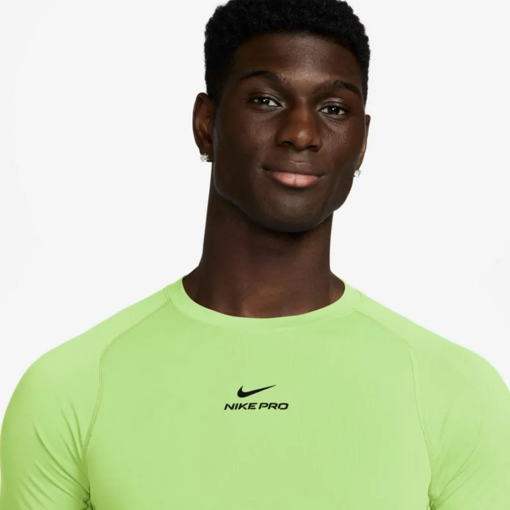 Nike Shirts<· DF lt liquid lime-black