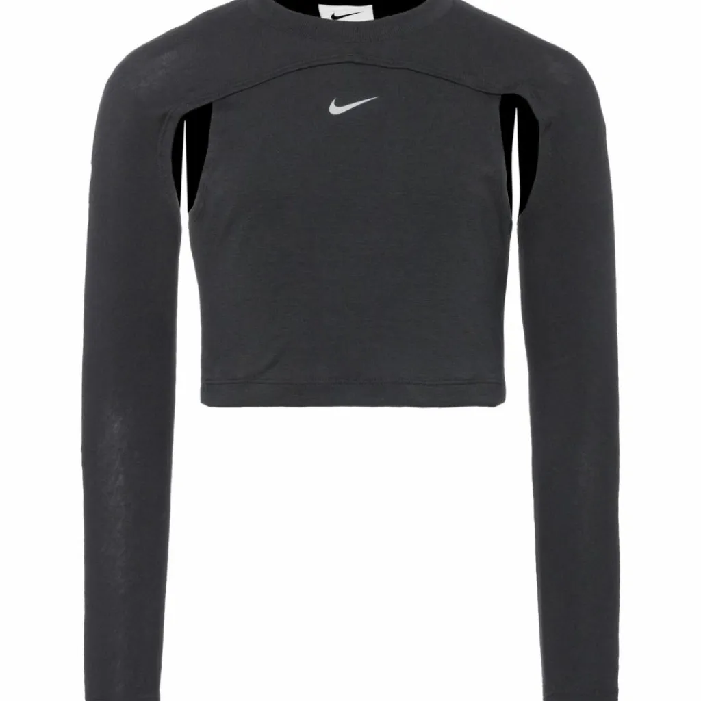 Nike Training|Shirts<· Dri-FIT black-particle grey