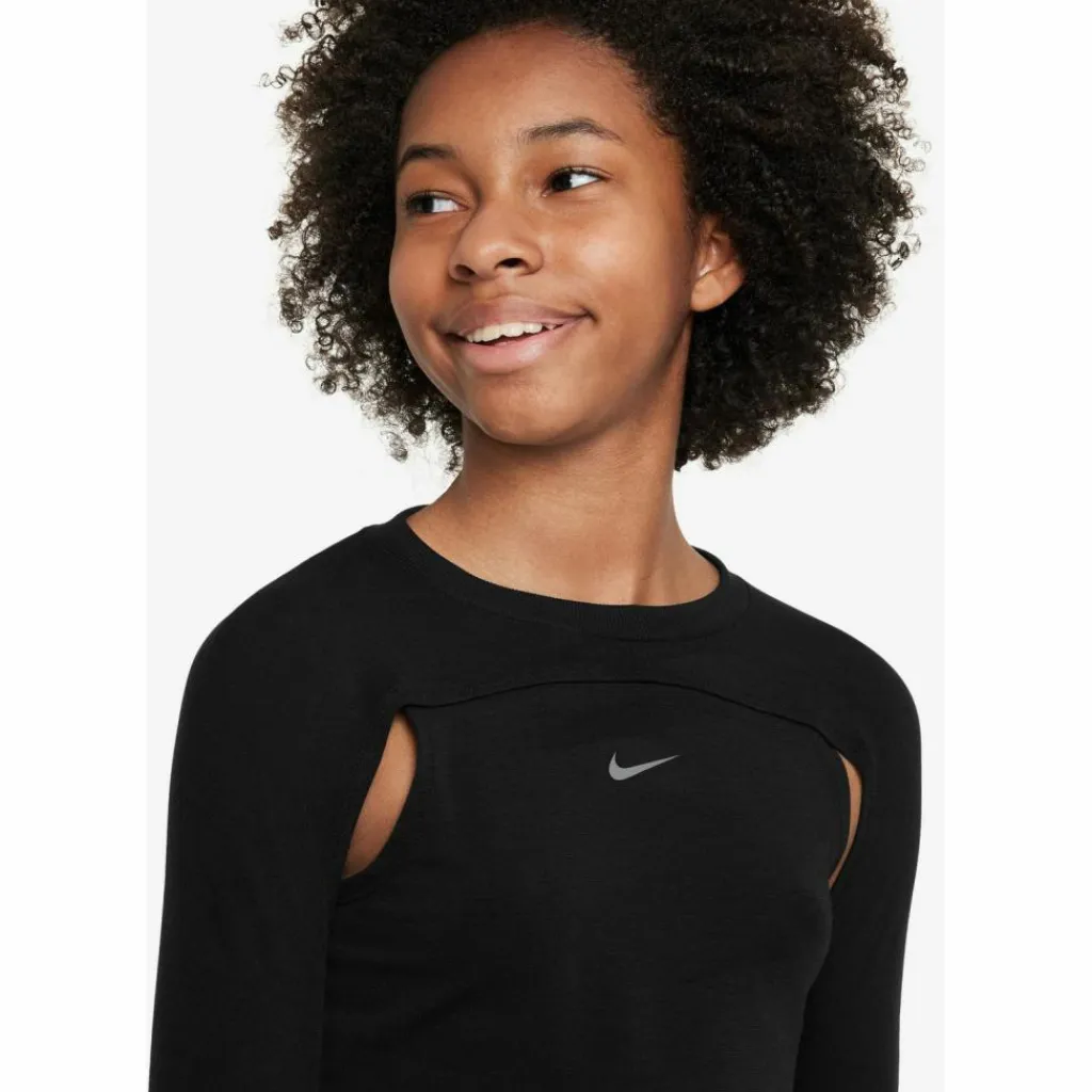 Nike Training|Shirts<· Dri-FIT black-particle grey