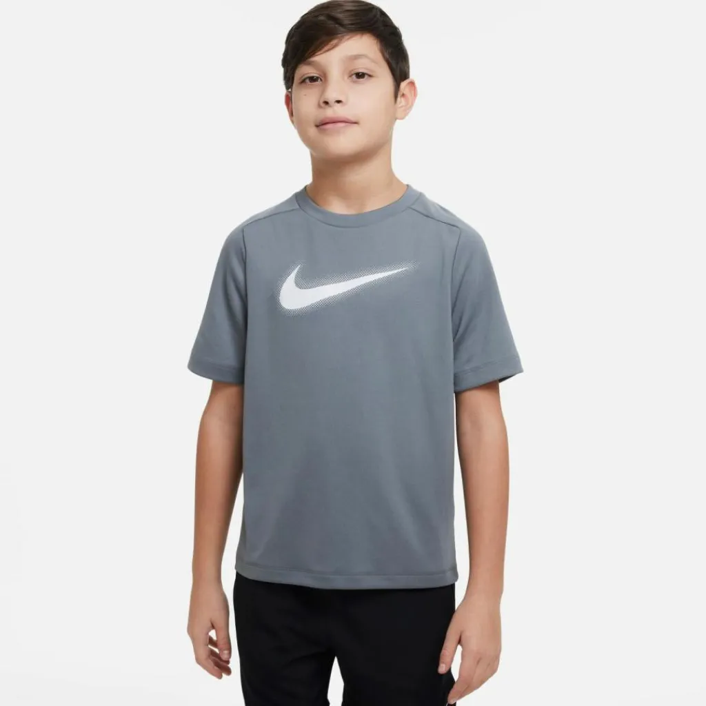 Nike Laufen<· Dri-FIT Multi smoke grey-white