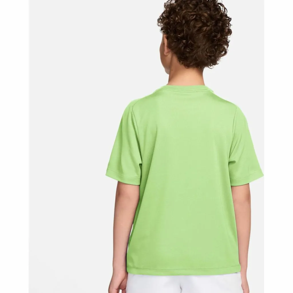 Nike Training|Shirts<· DRI-FIT MULTI HBR lt liquid lime-white