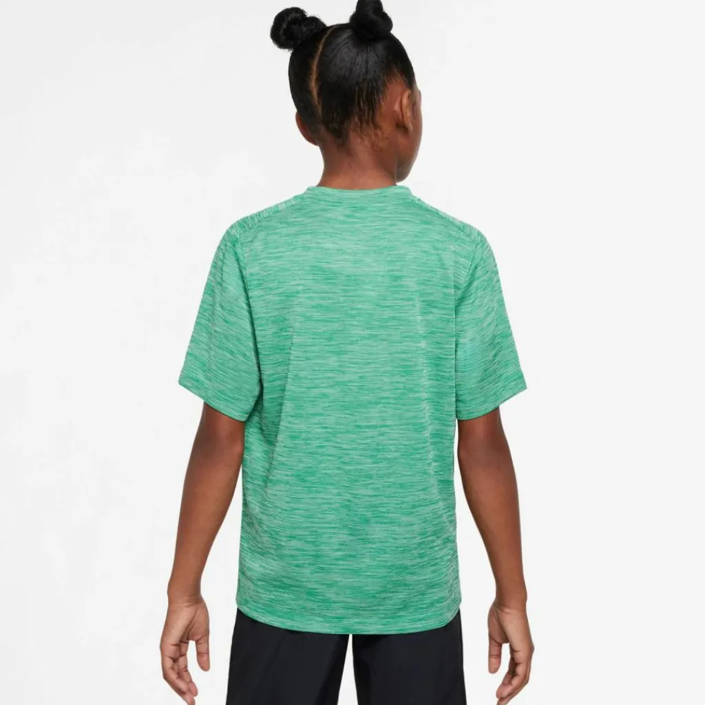 Nike Training|Shirts<· DRI-FIT MULTI LBR HTHR stadium green-pure-white