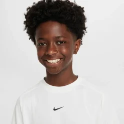 Nike Training|Shirts<· DRI-FIT MULTI LBR HTHR white-white-black