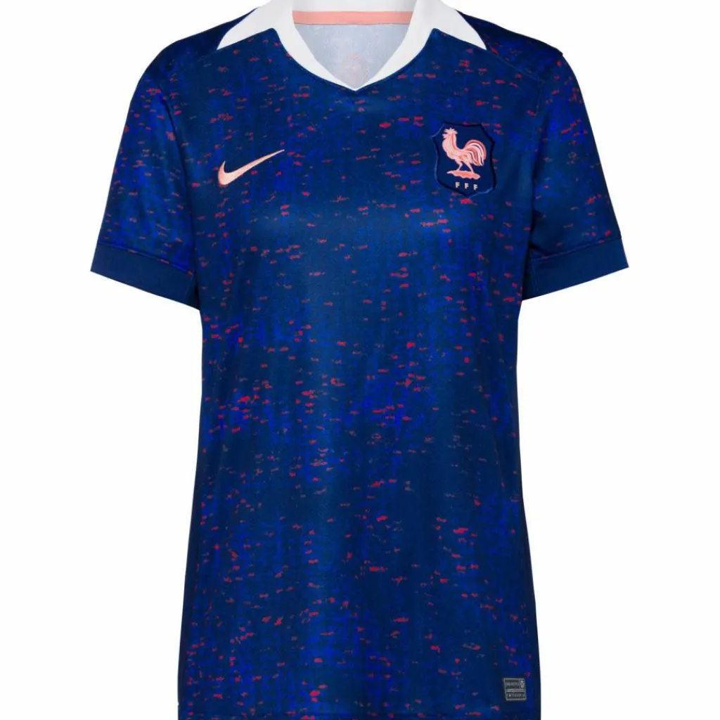 Nike Fußball|Trikots<· EM 2025 Frankreich Heim blue void-lt madder root