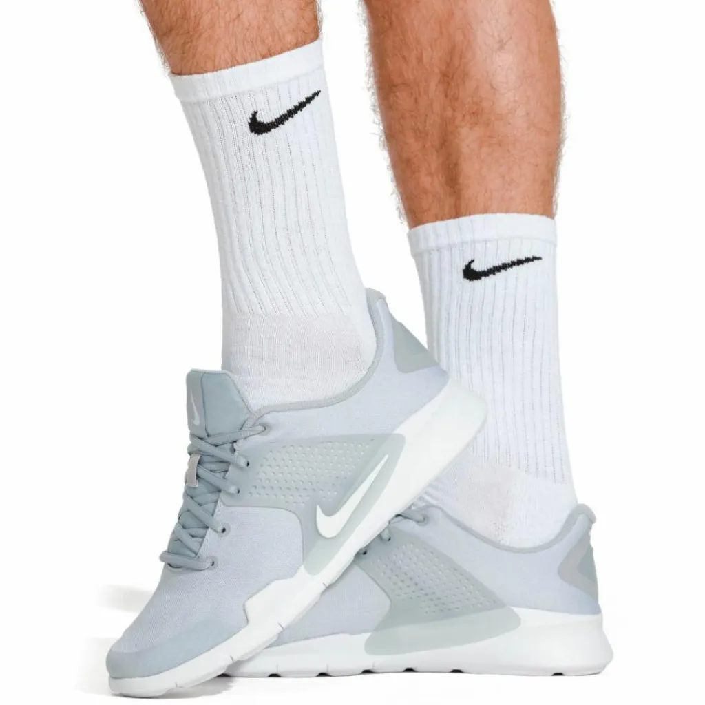 Nike Training|Training<· Everyday Cush Crew 6 Pack white-black