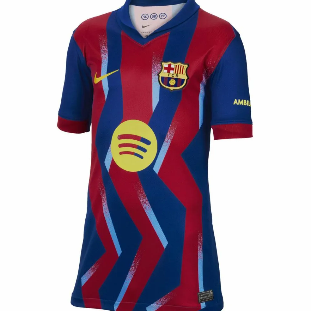 Nike Fußball|Shirts<· FC Barcelona gym blue-gym blue-salsa red-opti yellow