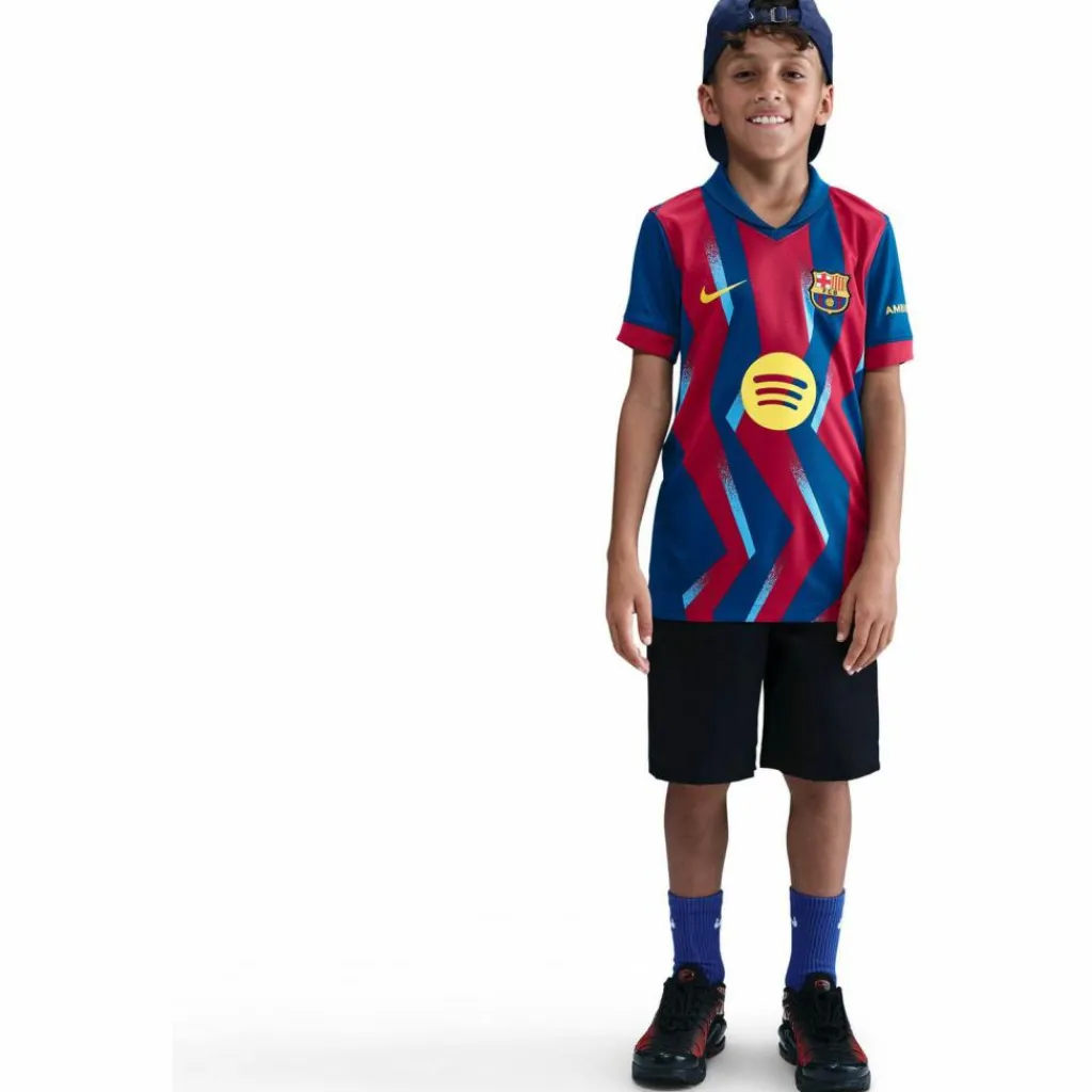 Nike Fußball|Shirts<· FC Barcelona gym blue-gym blue-salsa red-opti yellow
