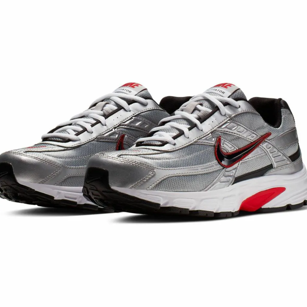 Nike Streetwear|Sneaker<· Initiator metallic silver-black-white