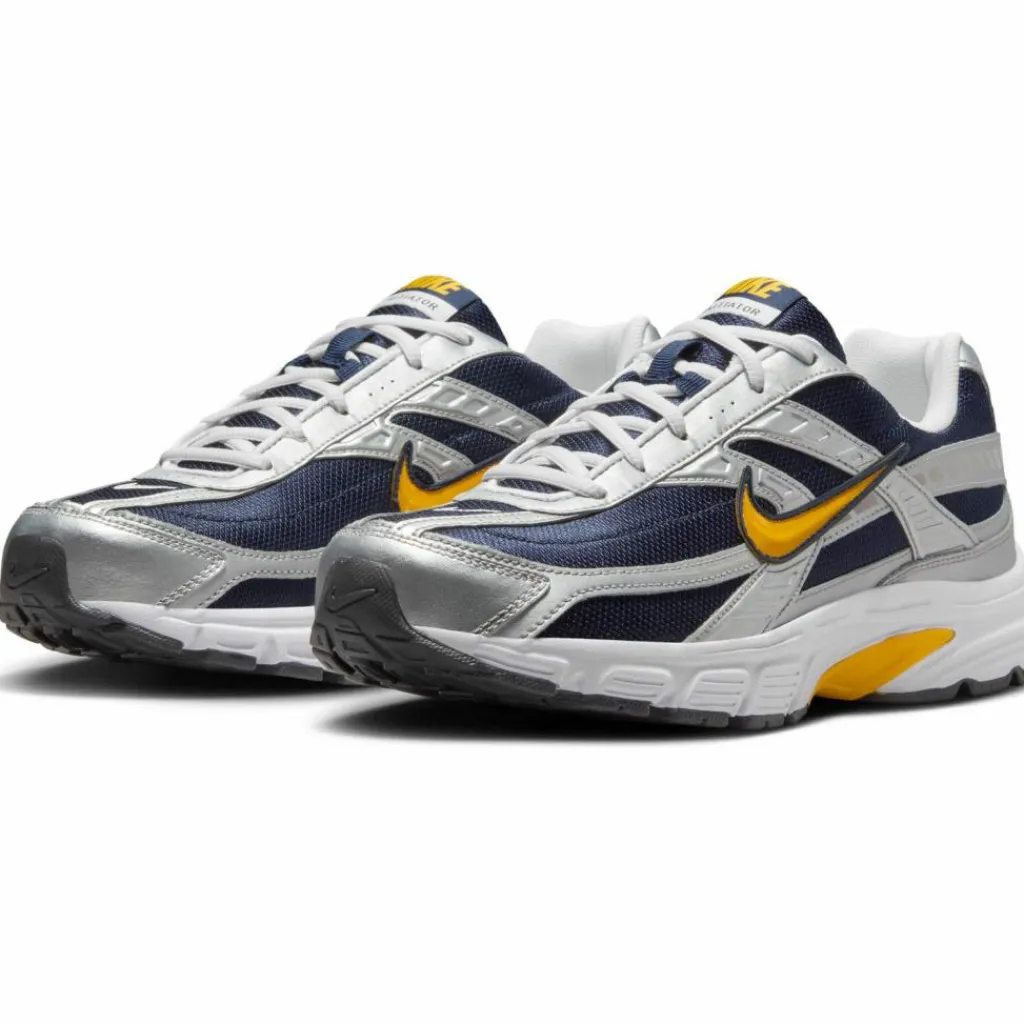 Nike Streetwear|Sneaker<· Initiator obsidian-tm gold-metallic silver-white