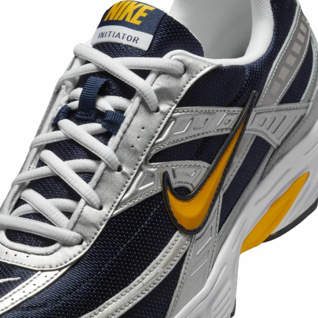 Nike Streetwear|Sneaker<· Initiator obsidian-tm gold-metallic silver-white