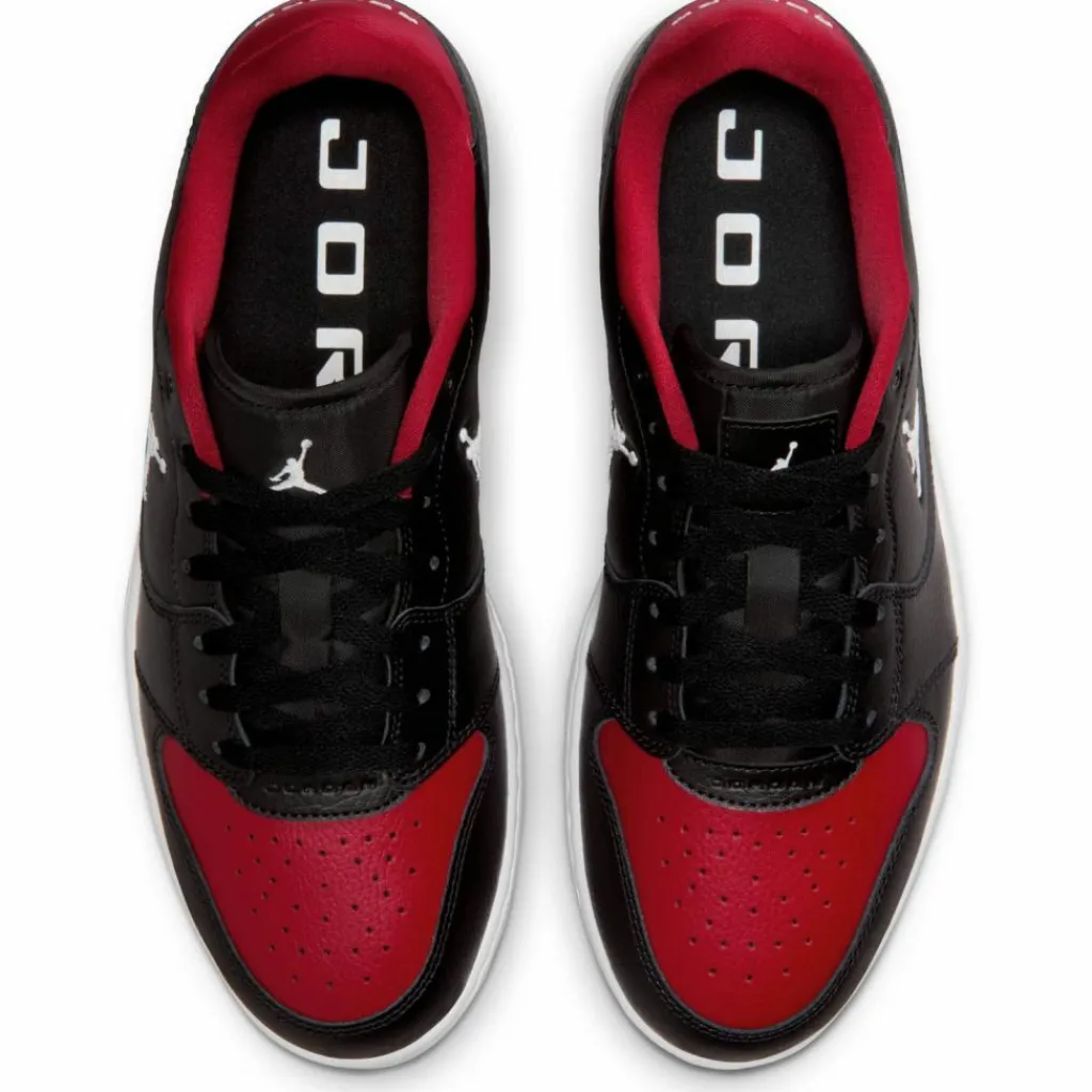 Nike Basketball|Basketball<· JORDAN COURT CONNECT black-white-gym red