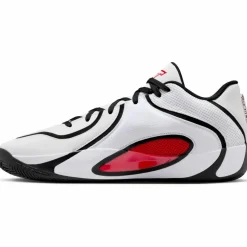 Nike Basketball|Basketball<· JORDAN TATUM 4 white-university red-black