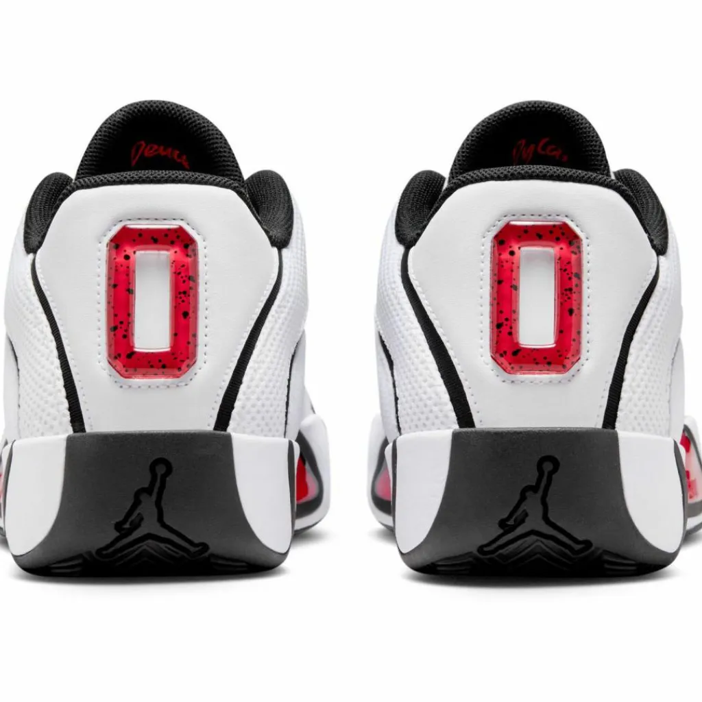 Nike Basketball|Basketball<· JORDAN TATUM 4 white-university red-black
