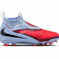 Nike Fußball|Fußball<· JR PHANTOM 6 HIGH ACAD FG-MG royal tint-bright crimson-black