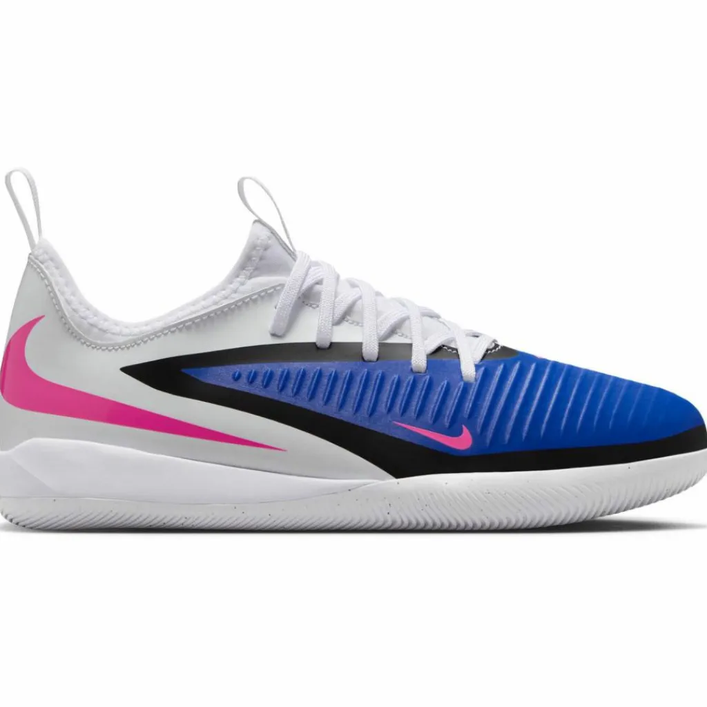 Nike Fußballschuhe<· JR PHANTOM 6 LOW ACAD IC racer blue-pink blast-white