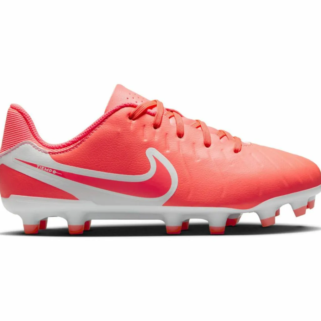 Nike Fußball|Fußball<· Jr. Tiempo Legend 10 Academy MG hot lava-white