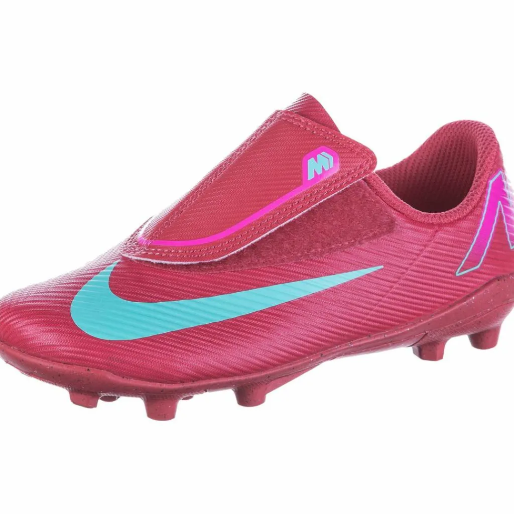 Nike Fußballschuhe<· JR VAPOR 16 CLUB MG PS ember glow-aurora green