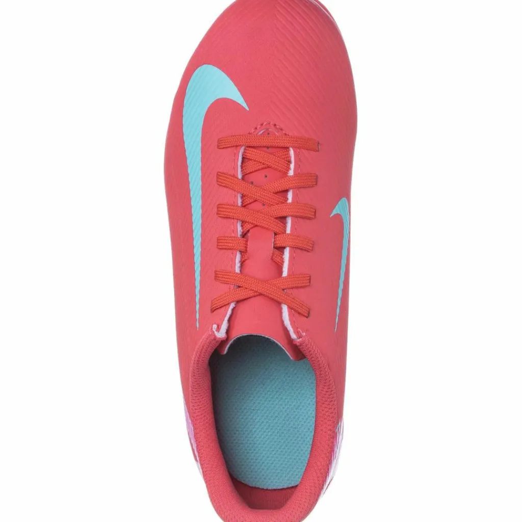 Nike Fußballschuhe<· JR VAPOR 16 CLUB FG/MG ember glow-aurora green