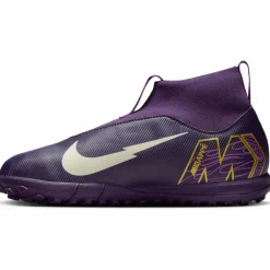 Nike Fußballschuhe<· JR ZOOM SUPERFLY 10 ACAD KM TF grand purple-pale ivory