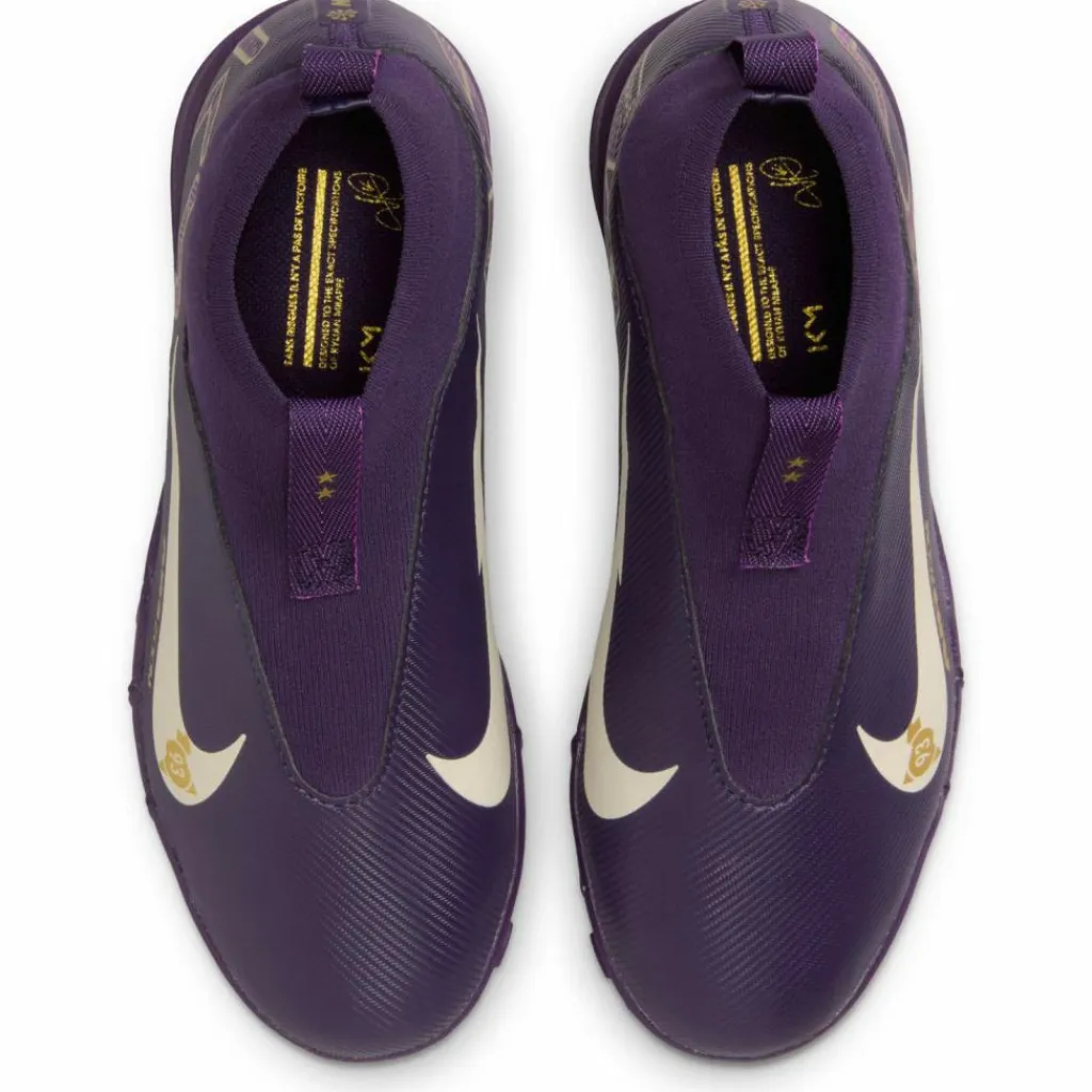 Nike Fußballschuhe<· JR ZOOM SUPERFLY 10 ACAD KM TF grand purple-pale ivory