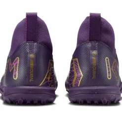 Nike Fußballschuhe<· JR ZOOM SUPERFLY 10 ACAD KM TF grand purple-pale ivory