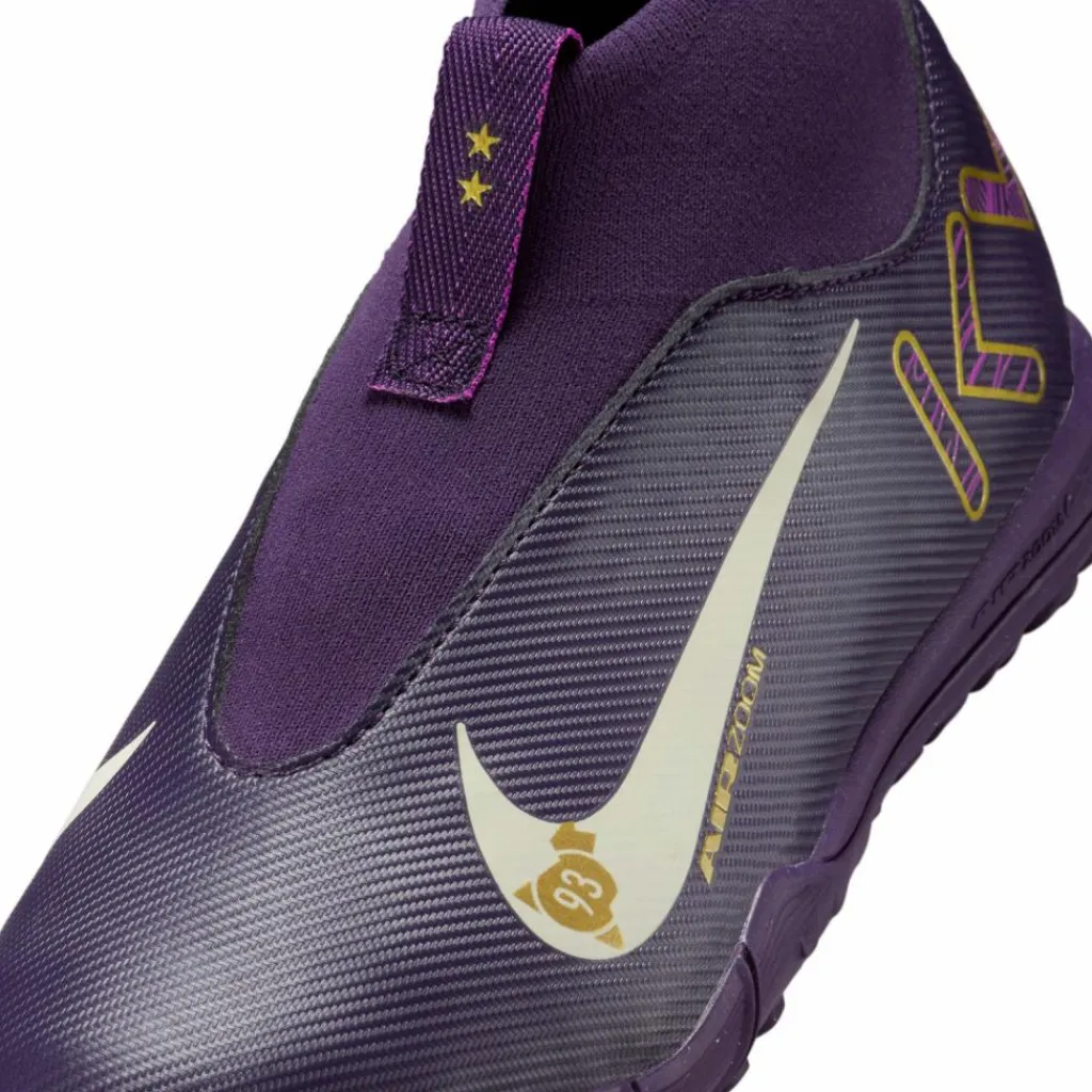 Nike Fußballschuhe<· JR ZOOM SUPERFLY 10 ACAD KM TF grand purple-pale ivory