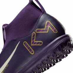 Nike Fußballschuhe<· JR ZOOM SUPERFLY 10 ACAD KM TF grand purple-pale ivory