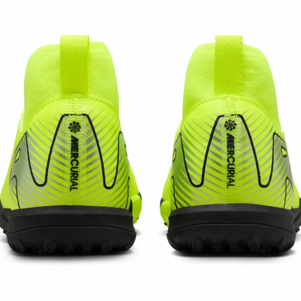 Nike Fußballschuhe<· JR ZOOM SUPERFLY 10 ACADEMY TF volt-black