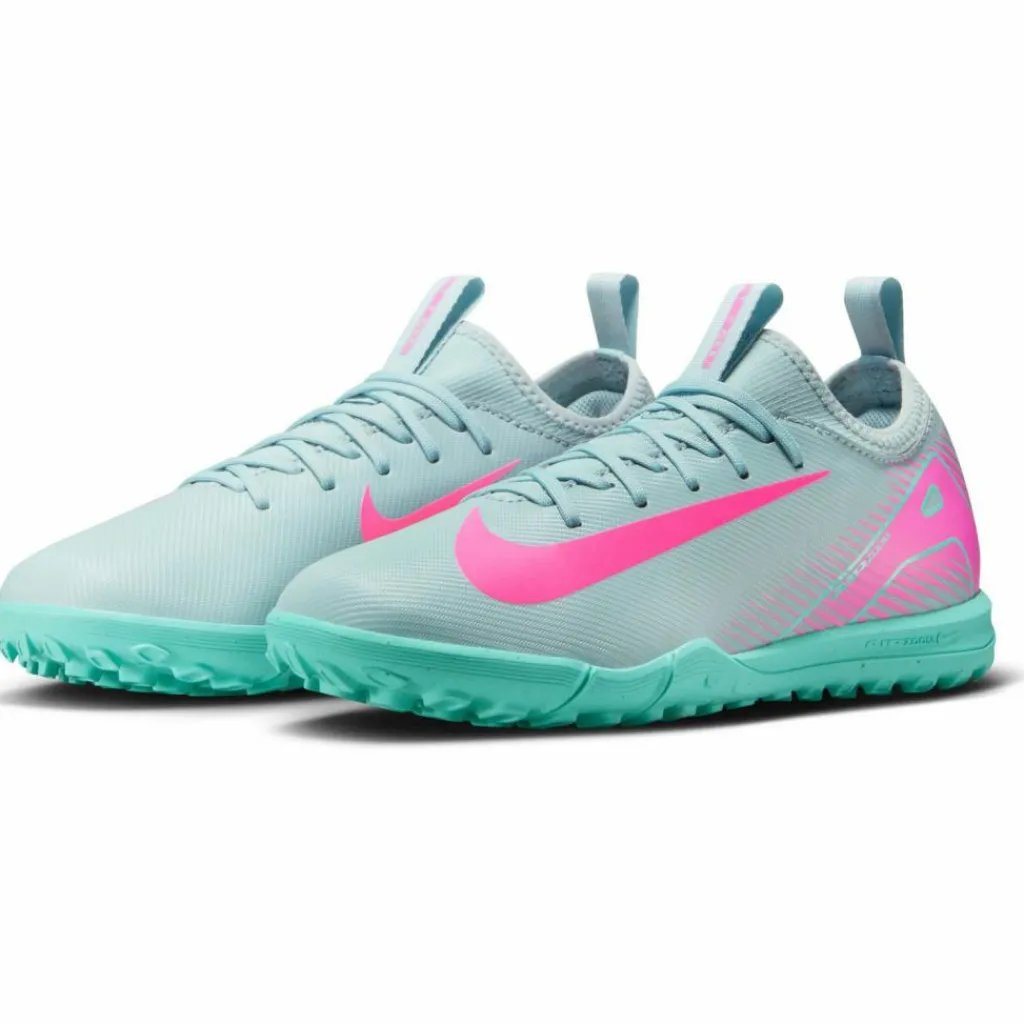 Nike Fußball|Fußball<· JR ZOOM VAPOR 16 ACADEMY TF ocean cube-pink blast