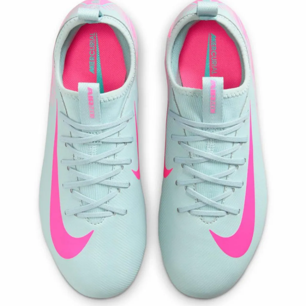 Nike Fußballschuhe<· JR ZOOM VAPOR 16 ACADEMY FG-MG ocean cube-pink blast