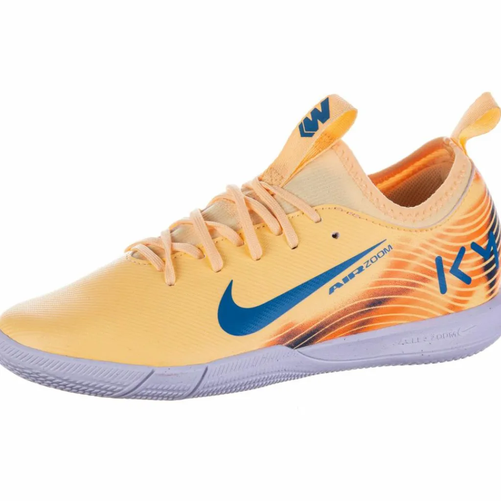 Nike Fußballschuhe<· JR ZOOM VAPOR 16 ACADEMY KM IC melon tint-neo turq-igloo