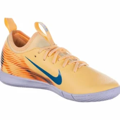 Nike Fußballschuhe<· JR ZOOM VAPOR 16 ACADEMY KM IC melon tint-neo turq-igloo