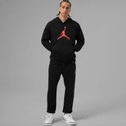 Nike Basketball|Basketball<· Jumpman black-gym red