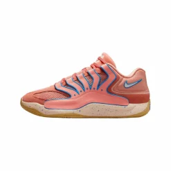 Nike Fußballschuhe|Hallenschuhe<· KD18 Rise Weiß rosablau