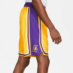 Nike Basketball|Basketball<· Los Angeles Lakers amarillo-field purple-white