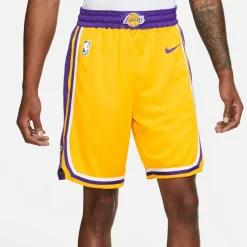 Nike Basketball|Basketball<· Los Angeles Lakers amarillo-field purple-white