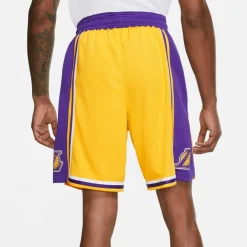 Nike Basketball|Basketball<· Los Angeles Lakers amarillo-field purple-white