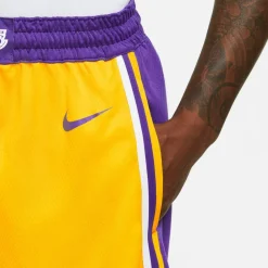 Nike Basketball|Basketball<· Los Angeles Lakers amarillo-field purple-white