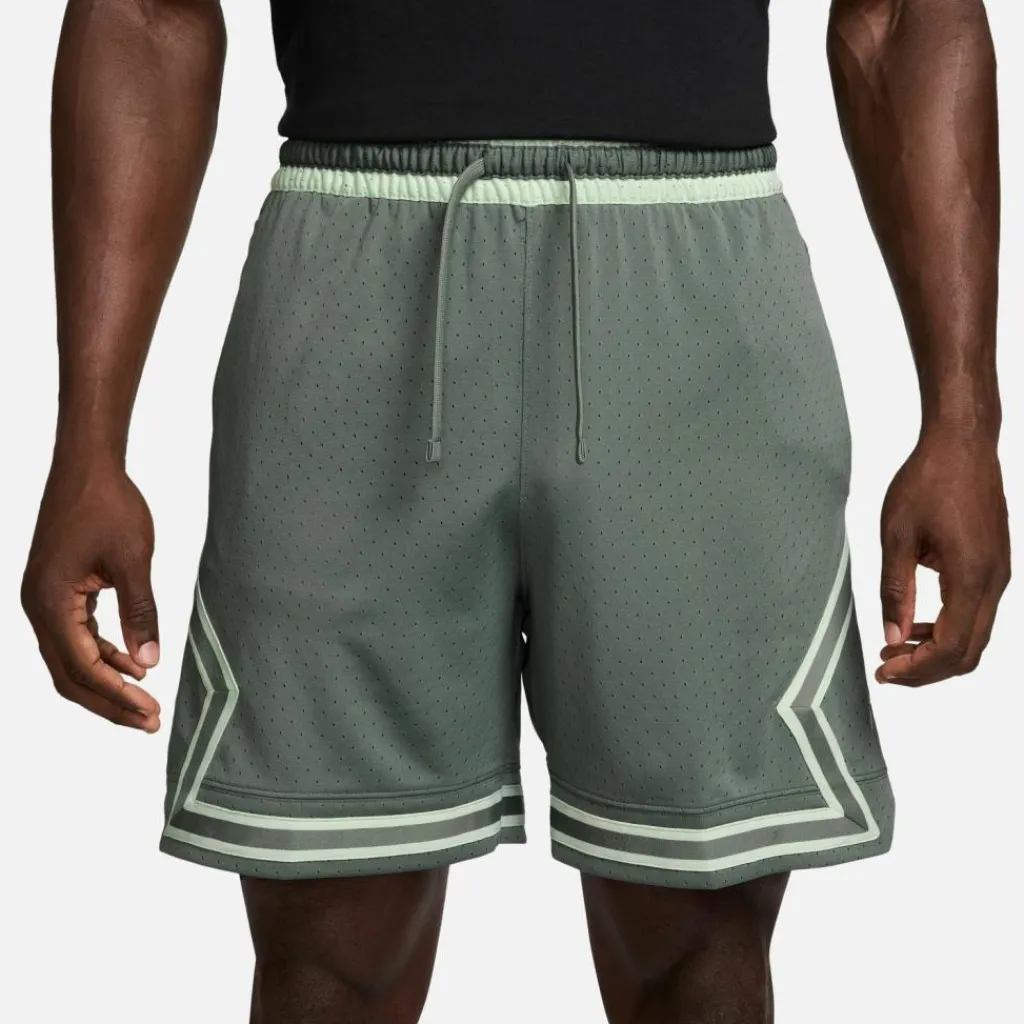 Nike Basketball<· M J DF SPRT DMND SHORT vintage lichen-jade aura-jade aura
