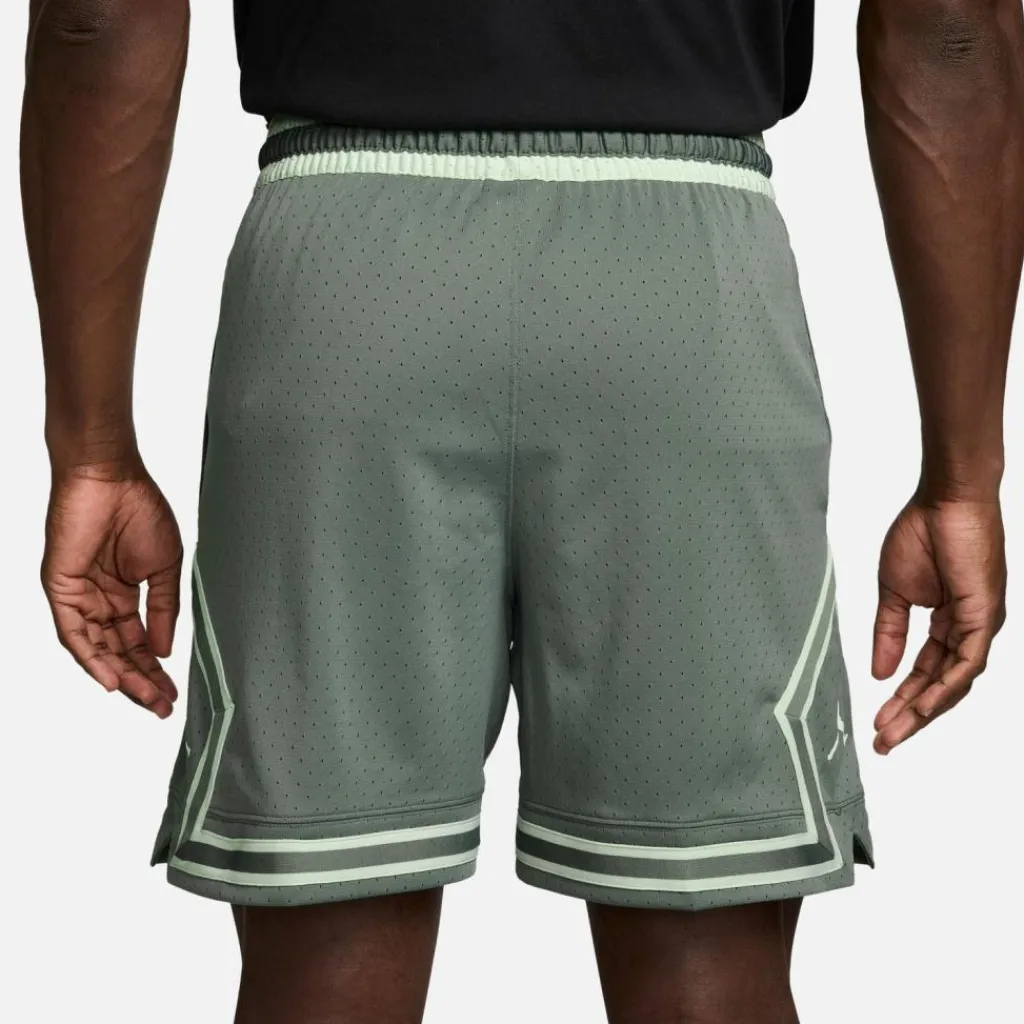 Nike Basketball<· M J DF SPRT DMND SHORT vintage lichen-jade aura-jade aura