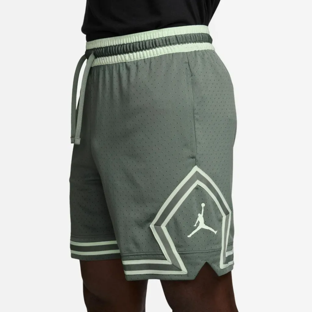 Nike Basketball<· M J DF SPRT DMND SHORT vintage lichen-jade aura-jade aura
