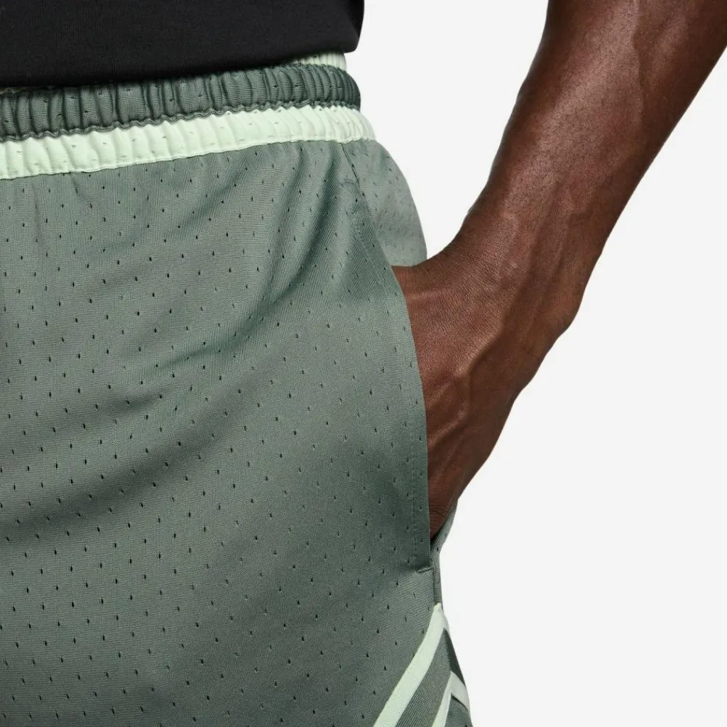 Nike Basketball<· M J DF SPRT DMND SHORT vintage lichen-jade aura-jade aura
