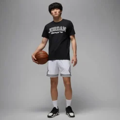 Nike Hosen|Basketball<· M J DF SPRT DMND SHORT white-black-black