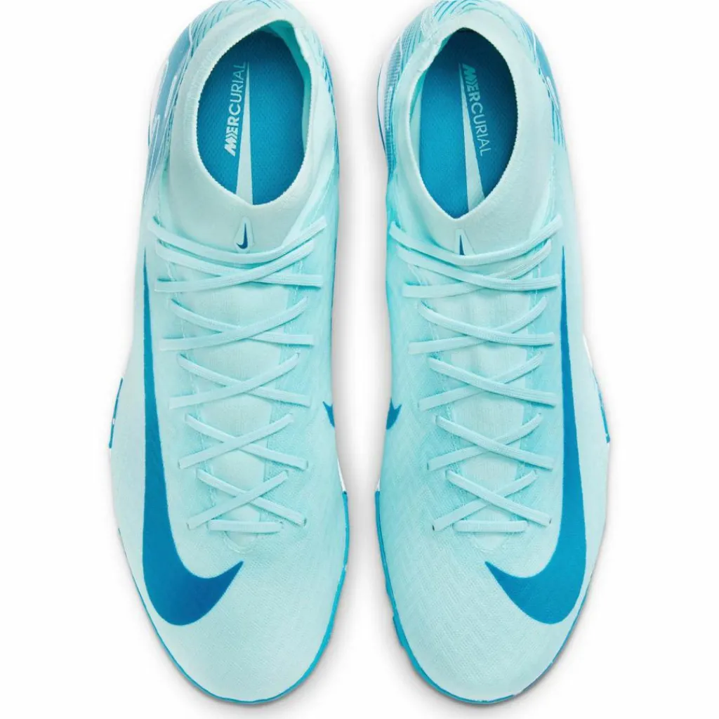 Nike Fußballschuhe<· Mercurial ZM SUPERFLY 10 ACADEMY TF glacier blue-blue orbit