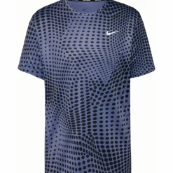 Nike Shirts<· Miler world indigo-reflective silv