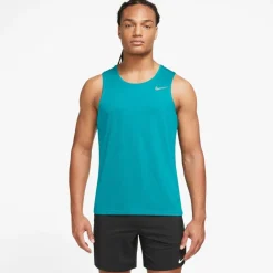 Nike Tops & Tanks<· Miler dusty cactus-reflective silv